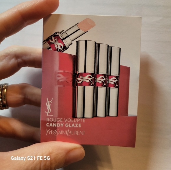 Yves Saint Laurent Other - YSL Rouge Volupte Candy Glaze Double Care Balm (02 Clear),.035oz, New
